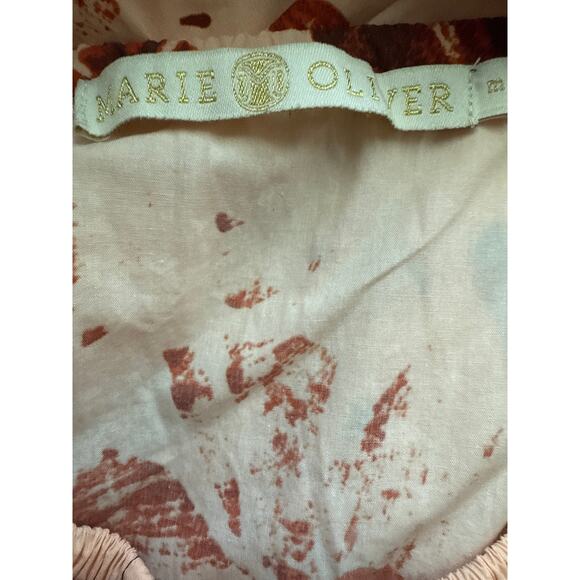 Marie Oliver Kara Aloha Poplin Mini Dress Multicolor Size Medium - Picture 8 of 11